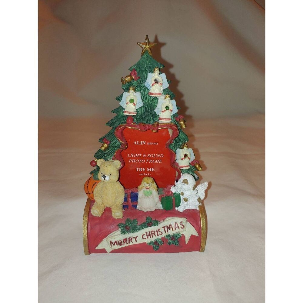 Christmas Light N Sound Photo Frame